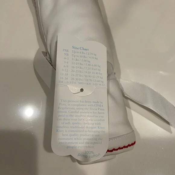 Kissy kissy Christmas baby blanket NWT - Picture 4 of 4